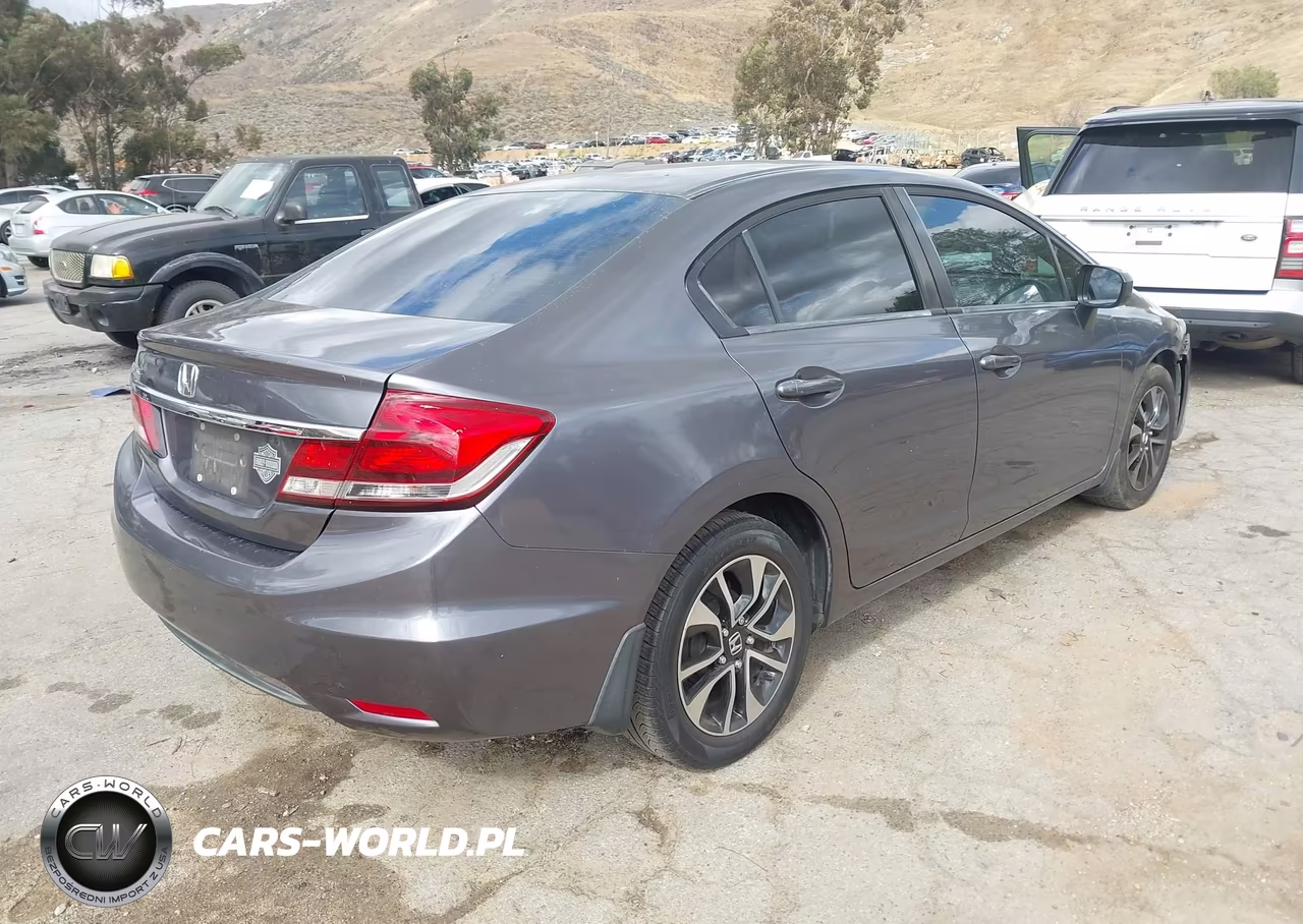 2014 Honda Civic Lx VIN:19XFB2F53EE248499 - 4