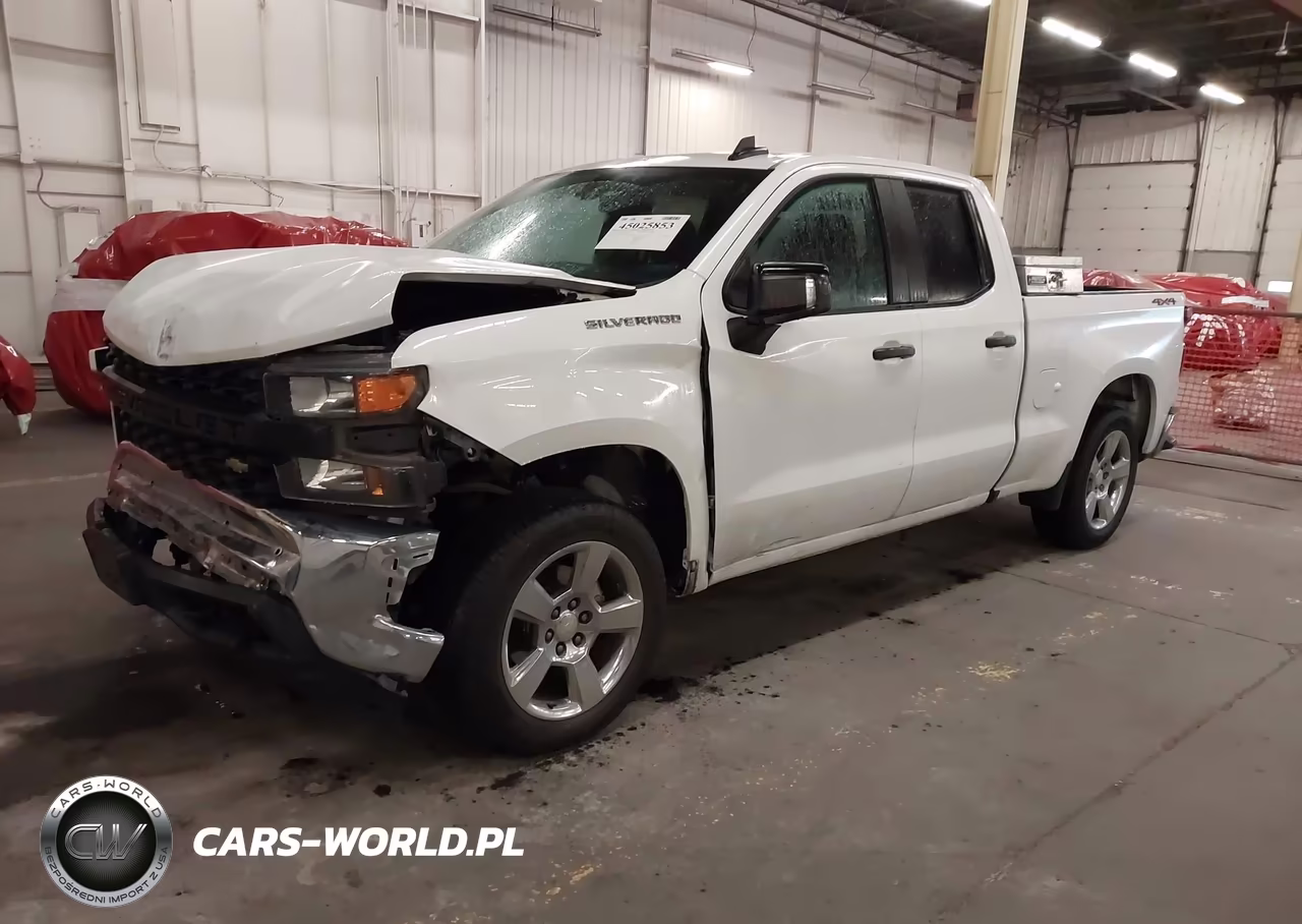 2020 Chevrolet Silverado 1500 4Wd Standard Bed Wt VIN:1GCRYAEH1LZ112147 - 2