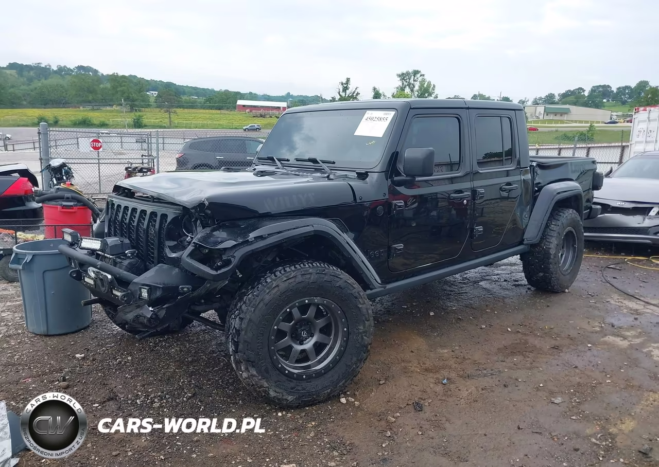2021 Jeep Gladiator Willys 4X4 VIN:1C6JJTAM3ML513582 - 2