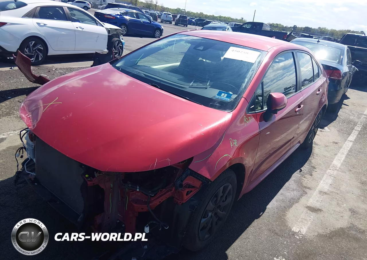 2020 Toyota Corolla Le VIN:JTDEPRAE2LJ014920 - 2