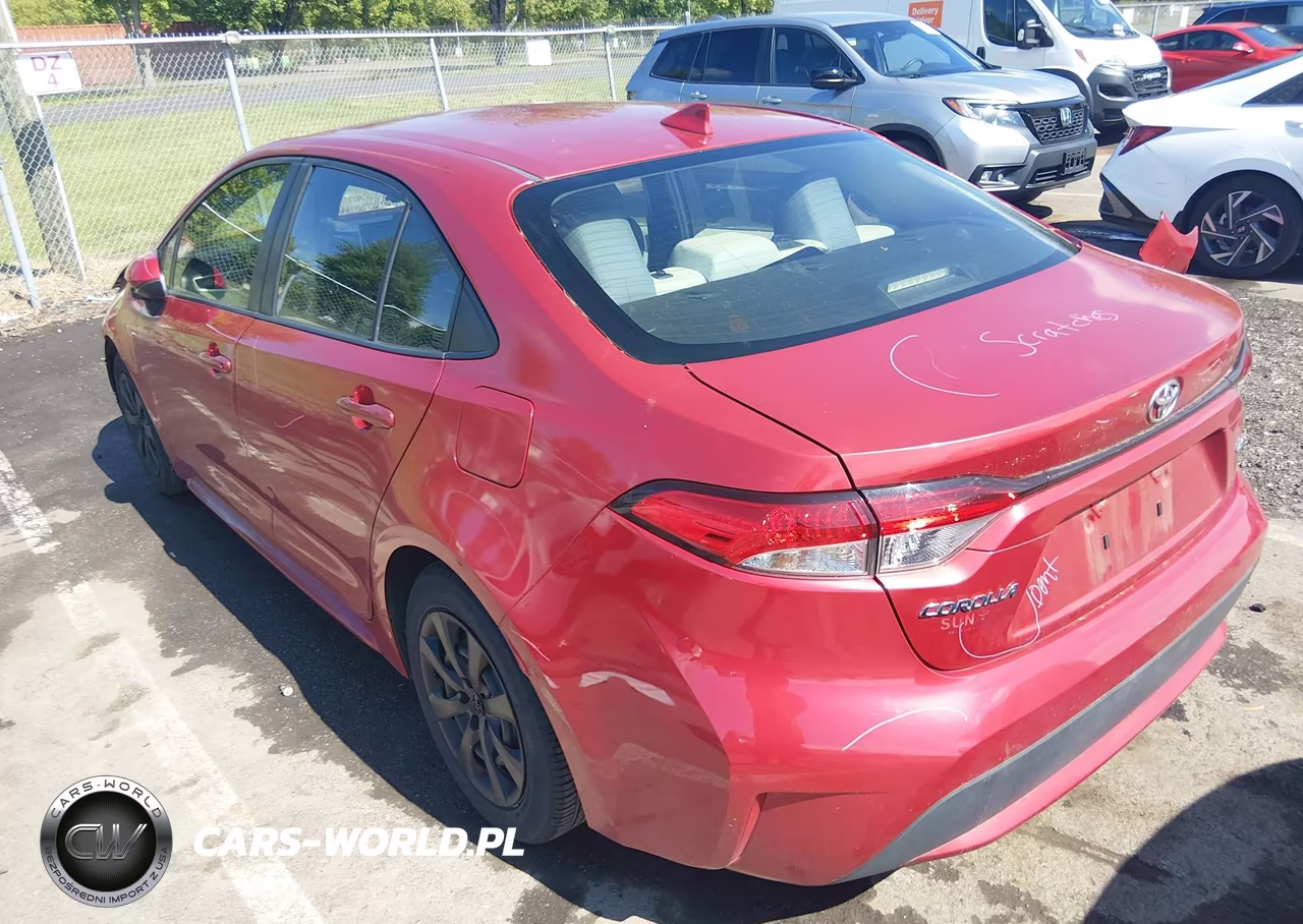 2020 Toyota Corolla Le VIN:JTDEPRAE2LJ014920 - 3