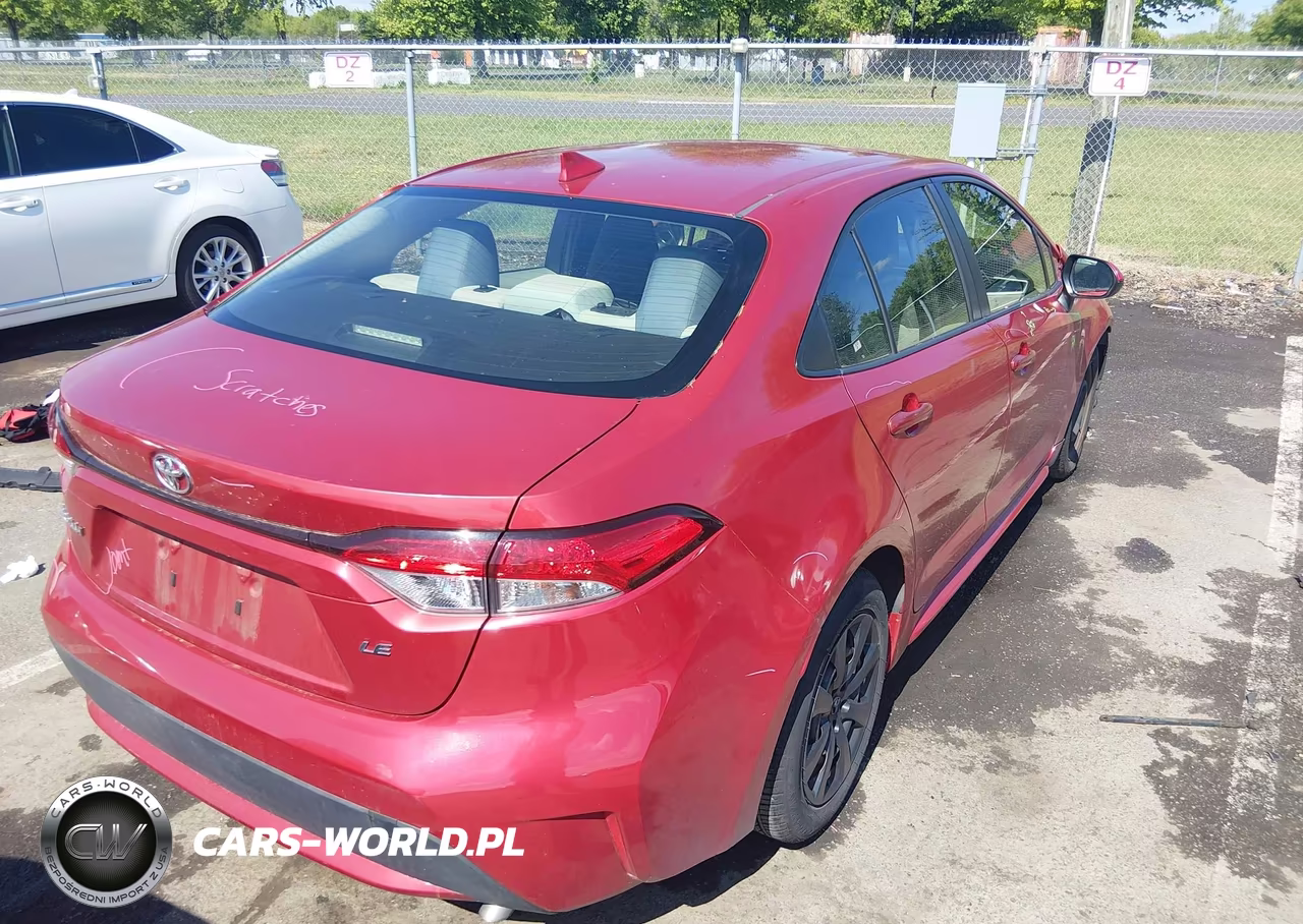 2020 Toyota Corolla Le VIN:JTDEPRAE2LJ014920 - 4
