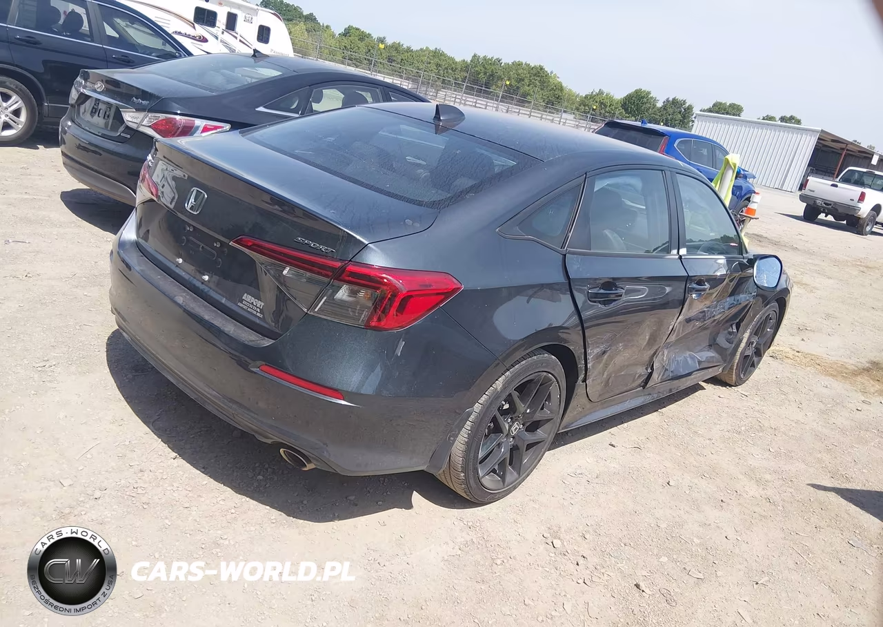 2024 Honda Civic Sport VIN:2HGFE2F57RH595305 - 4
