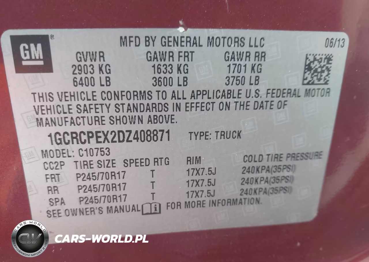 2013 Chevrolet Silverado 1500 Work Truck VIN:1GCRCPEX2DZ408871 - 9