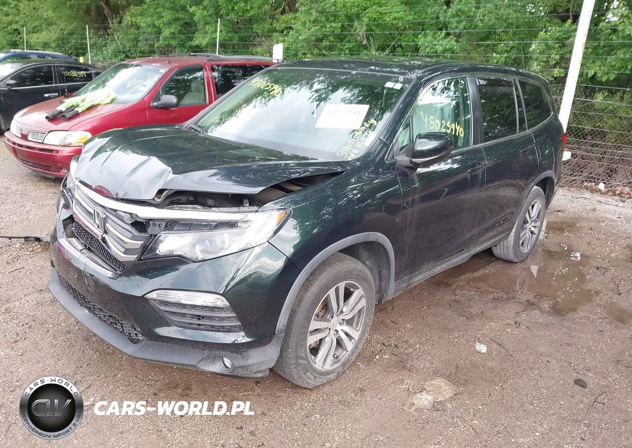 2016 Honda Pilot Ex-L VIN:5FNYF6H75GB019483 - 2