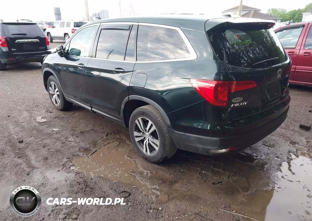 2016 Honda Pilot Ex-L VIN:5FNYF6H75GB019483 - 3