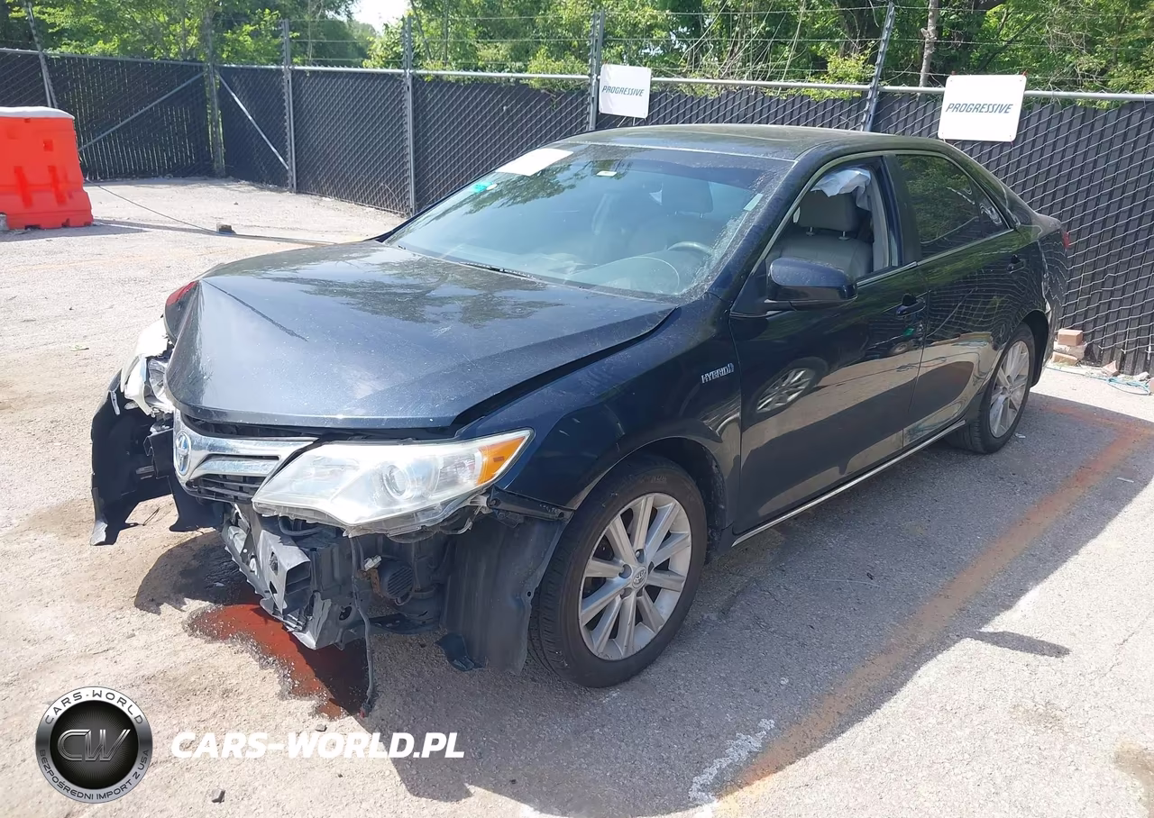 2013 Toyota Camry Hybrid Xle VIN:4T1BD1FK2DU096199 - 2