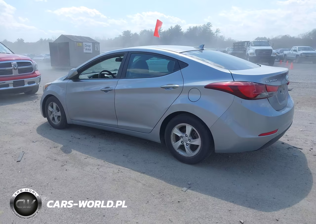 2015 Hyundai Elantra Se VIN:5NPDH4AE0FH565100 - 3
