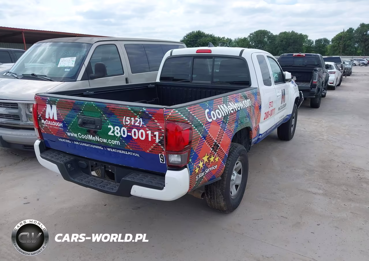 2019 Toyota Tacoma Sr VIN:5TFRX5GN3KX136358 - 4