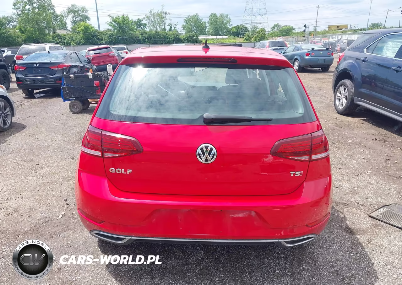 2018 Volkswagen Golf Tsi S-Tsi Se VIN:3VWG17AU4JM276294 - 17