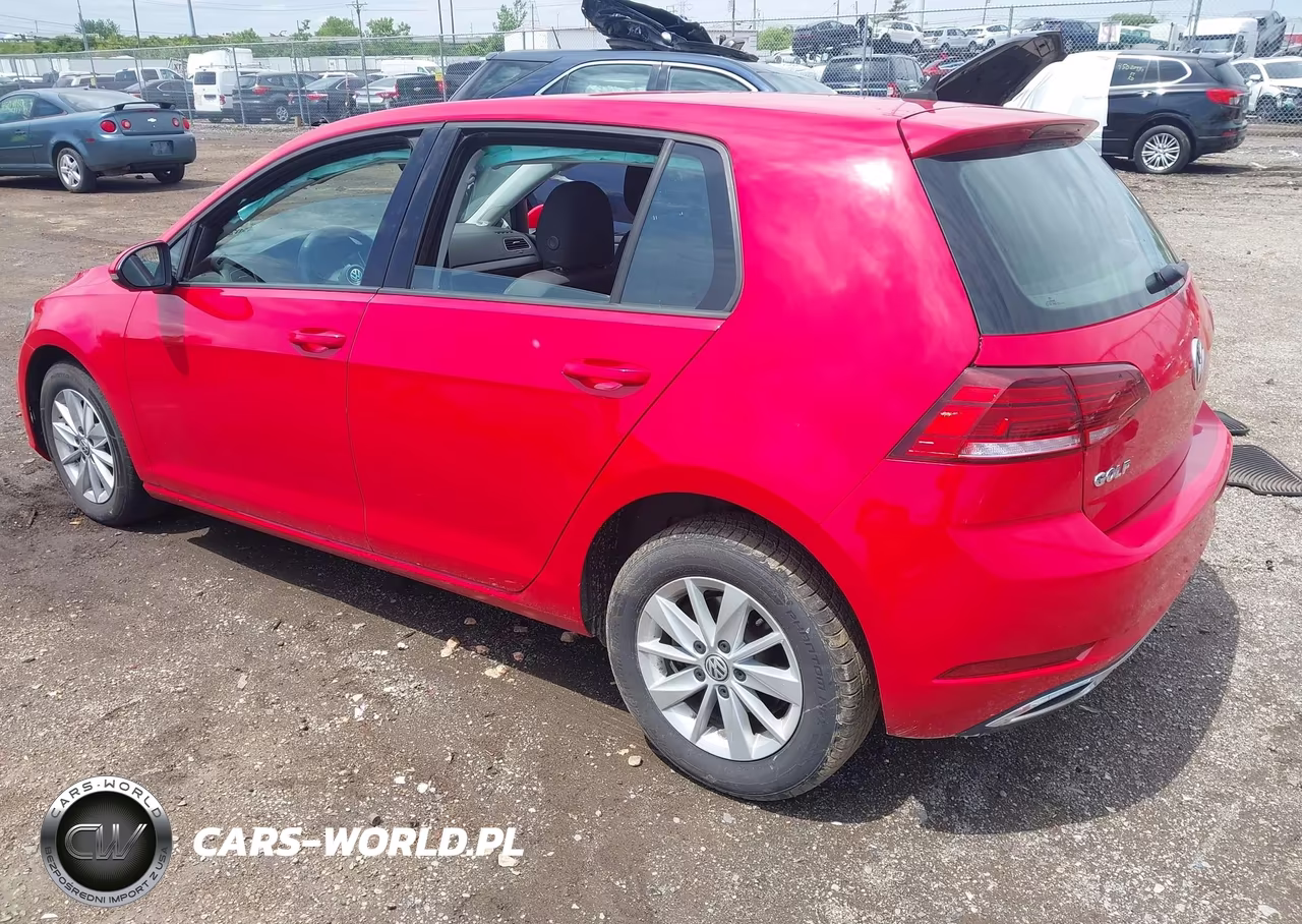 2018 Volkswagen Golf Tsi S-Tsi Se VIN:3VWG17AU4JM276294 - 3