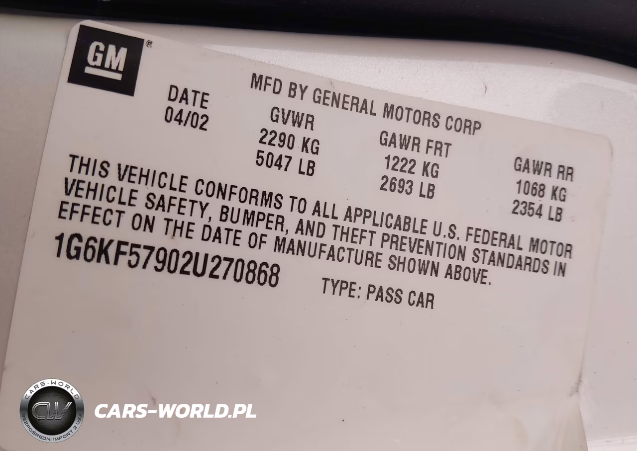 2002 Cadillac Deville Dts VIN:1G6KF57902U270868 - 9