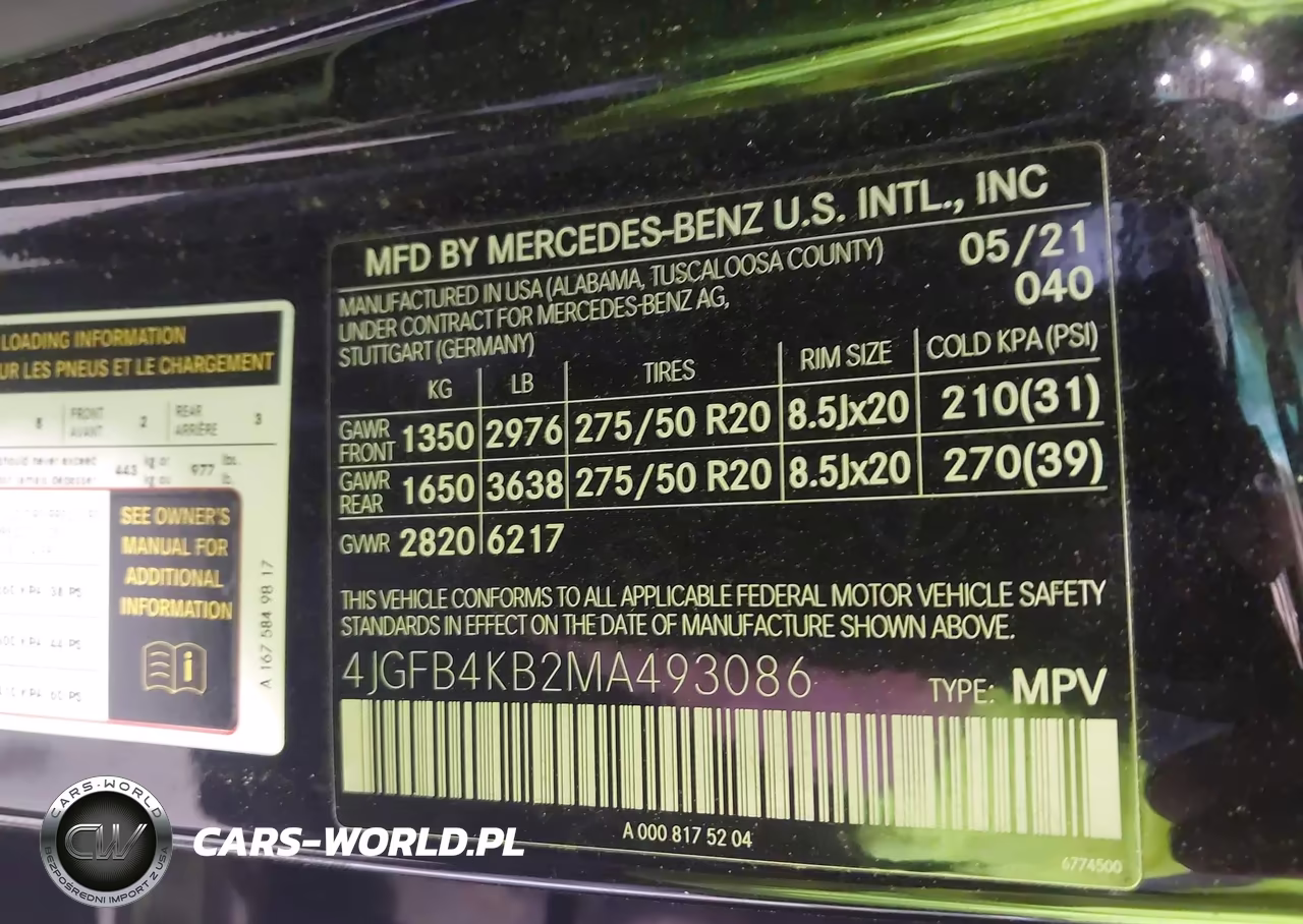 2021 Mercedes-Benz Gle 350 4Matic VIN:4JGFB4KB2MA493086 - 9