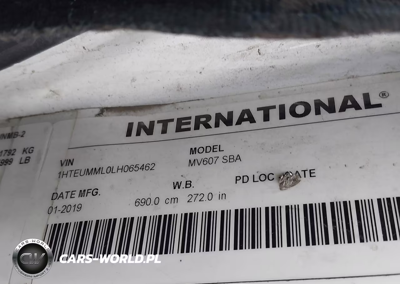 2020 International Mv VIN:1HTEUMML0LH065462 - 8