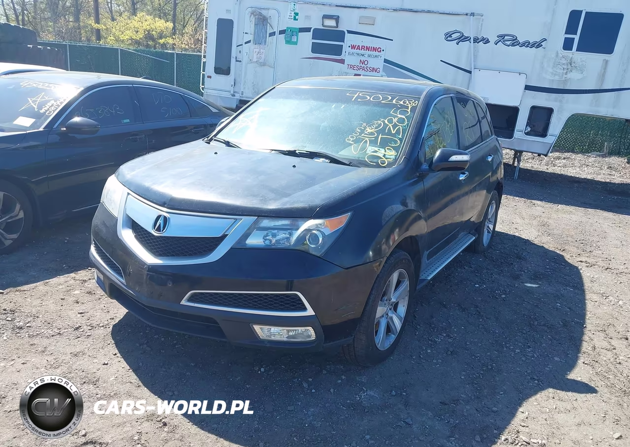 2012 Acura Mdx VIN:2HNYD2H2XCH550390 - 2