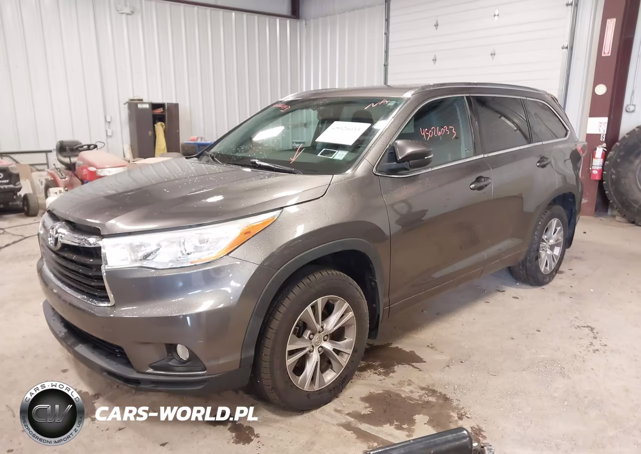 2014 Toyota Highlander Xle V6 VIN:5TDJKRFH5ES006414 - 2