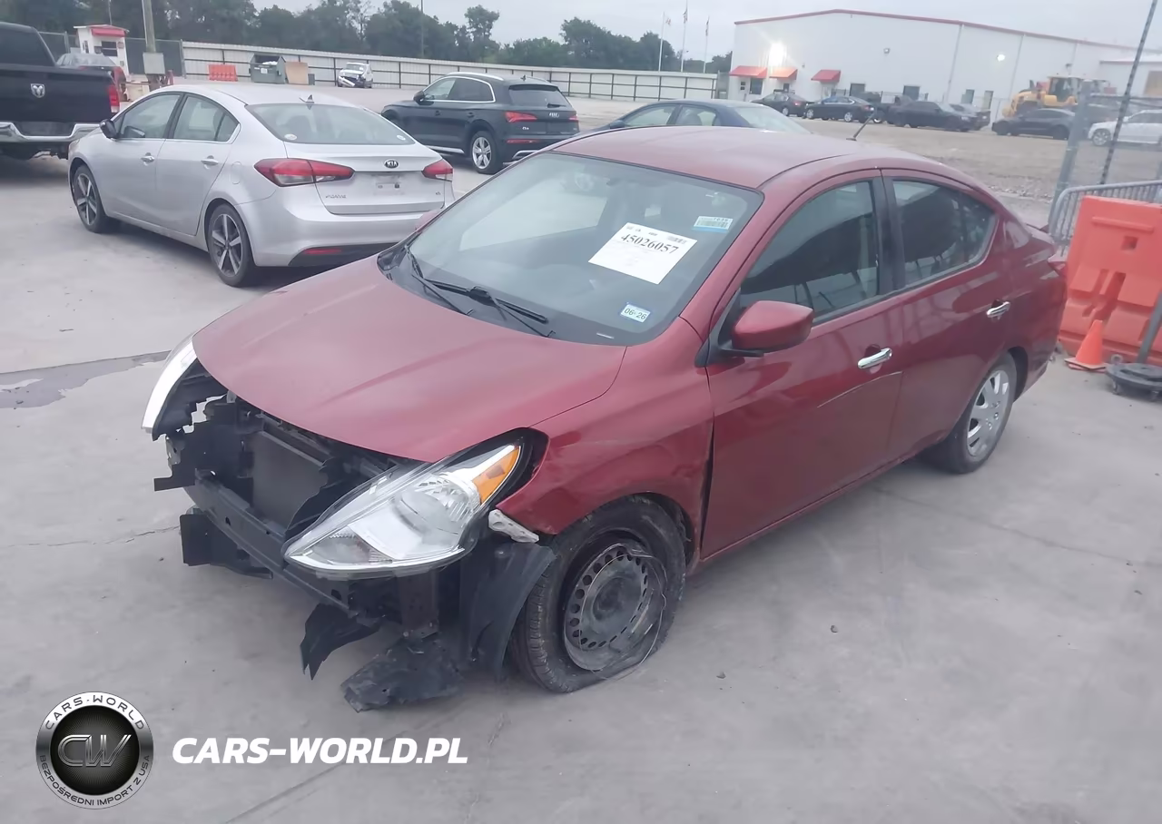 2018 Nissan Versa 1.6 Sv VIN:3N1CN7AP9JK395845 - 2