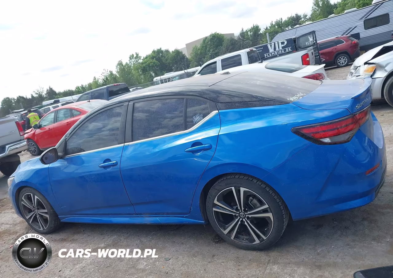 2021 Nissan Sentra Sr Xtronic Cvt VIN:3N1AB8DV3MY244033 - 13