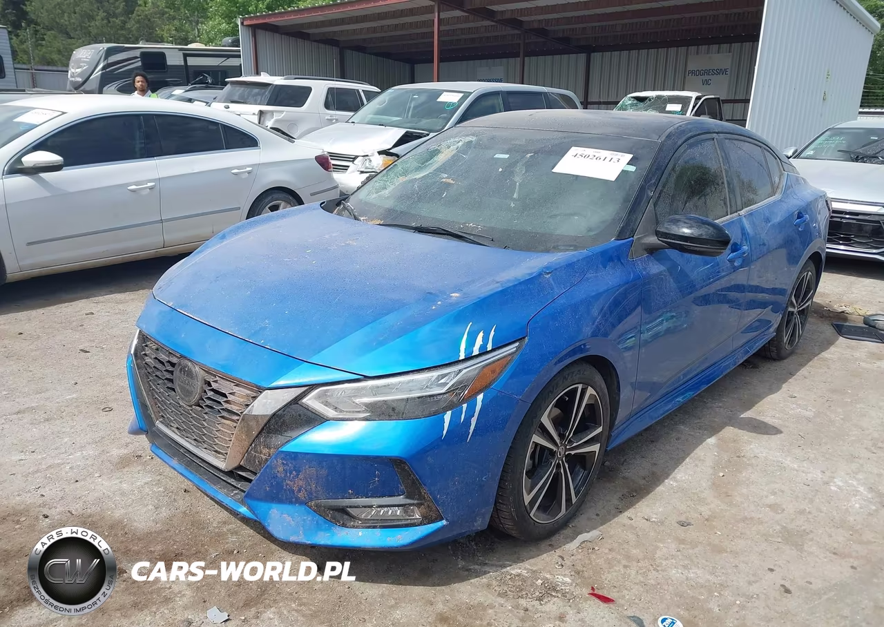 2021 Nissan Sentra Sr Xtronic Cvt VIN:3N1AB8DV3MY244033 - 2
