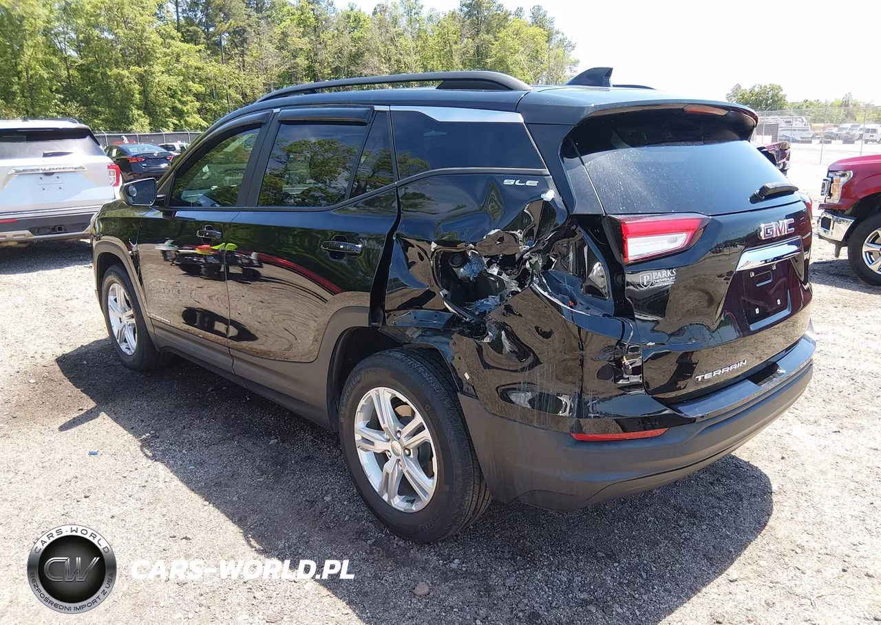 2022 GMC Terrain Fwd Sle VIN:3GKALMEV8NL291515 - 3