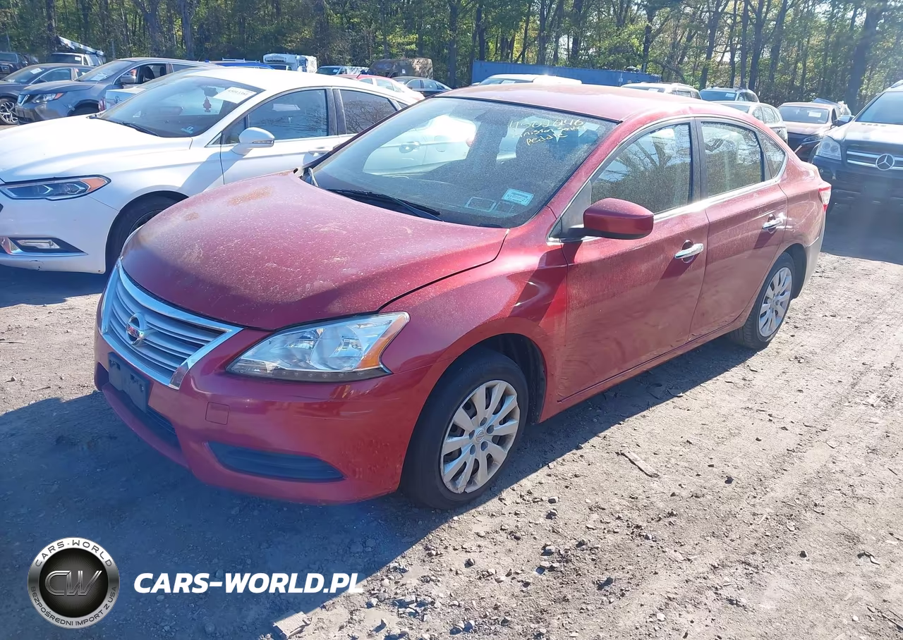 2014 Nissan Sentra S VIN:3N1AB7APXEY242314 - 2