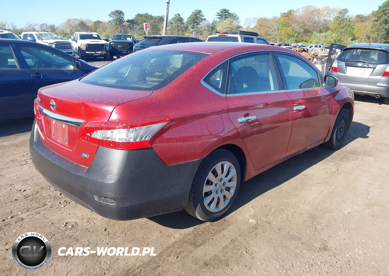 2014 Nissan Sentra S VIN:3N1AB7APXEY242314 - 4