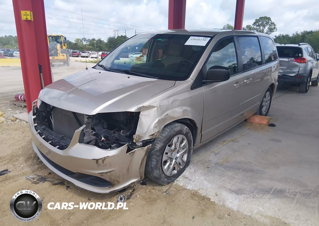 2015 Dodge Grand Caravan Se VIN:2C4RDGBG3FR667822 - 2