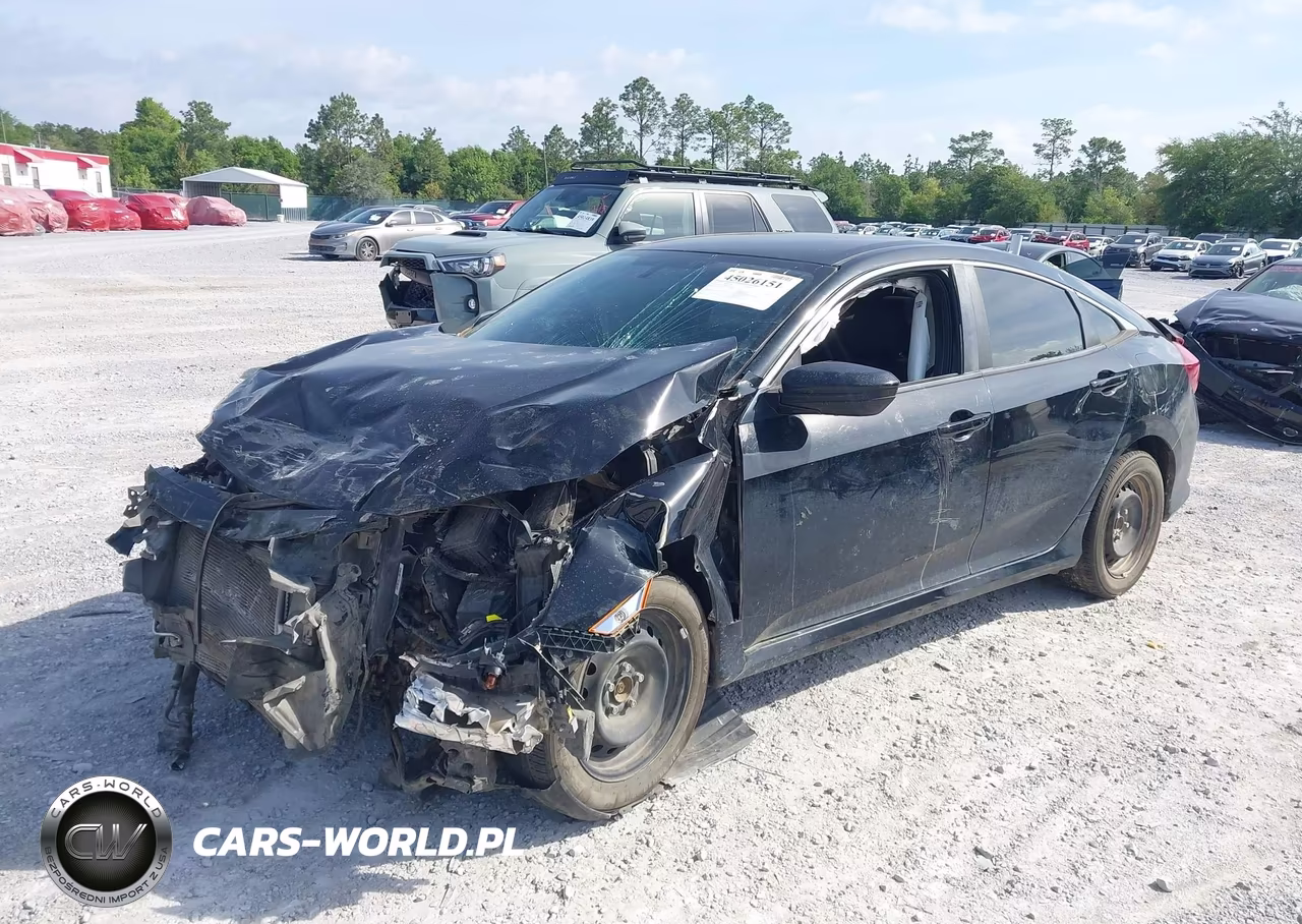 2017 Honda Civic Lx VIN:19XFC2F56HE058309 - 2