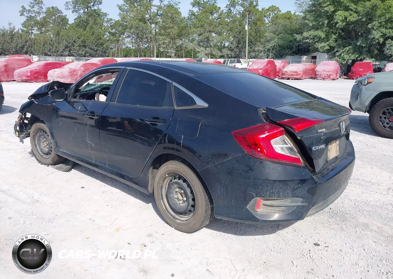 2017 Honda Civic Lx VIN:19XFC2F56HE058309 - 3