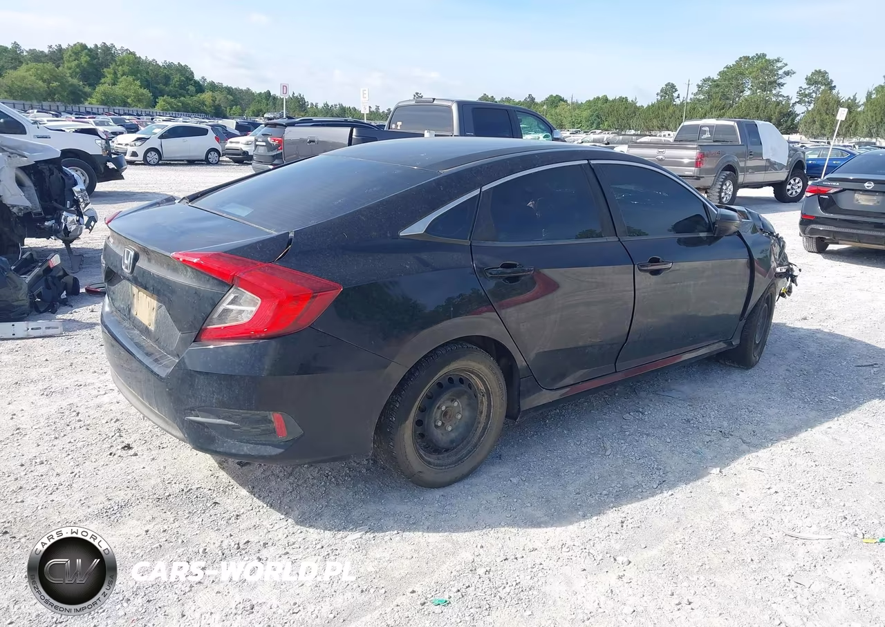 2017 Honda Civic Lx VIN:19XFC2F56HE058309 - 4