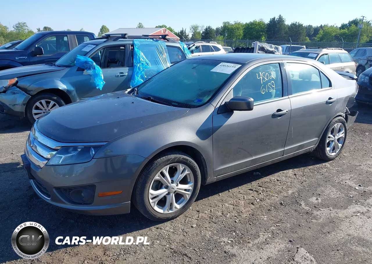 2012 Ford Fusion Se VIN:3FAHP0HG9CR309234 - 2