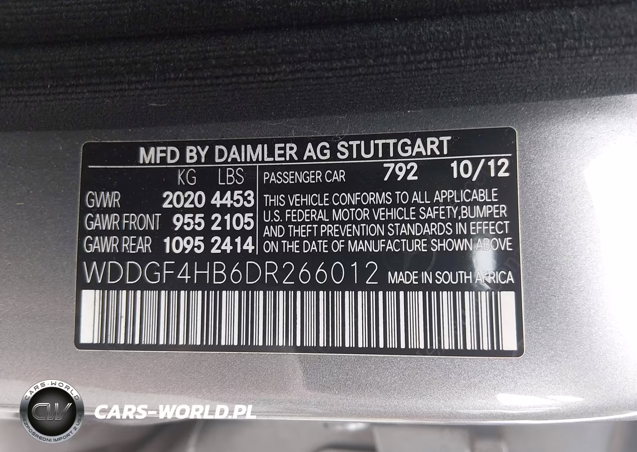 2013 Mercedes-Benz C 250 Sport VIN:WDDGF4HB6DR266012 - 9