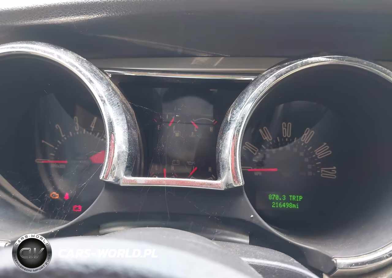 2006 Ford Mustang V6 VIN:1ZVFT84N265121756 - 7