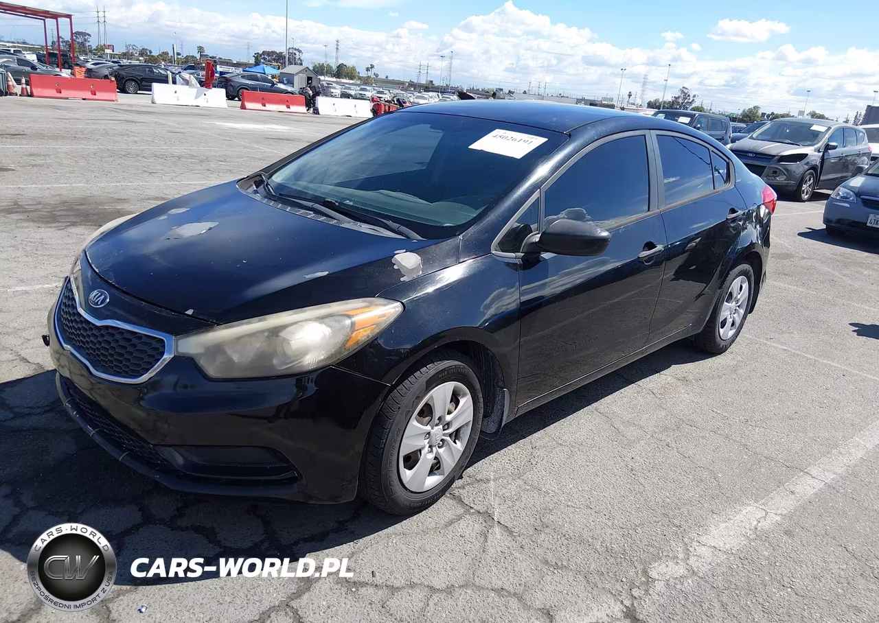 2014 Kia Forte Lx VIN:KNAFK4A66E5211161 - 2