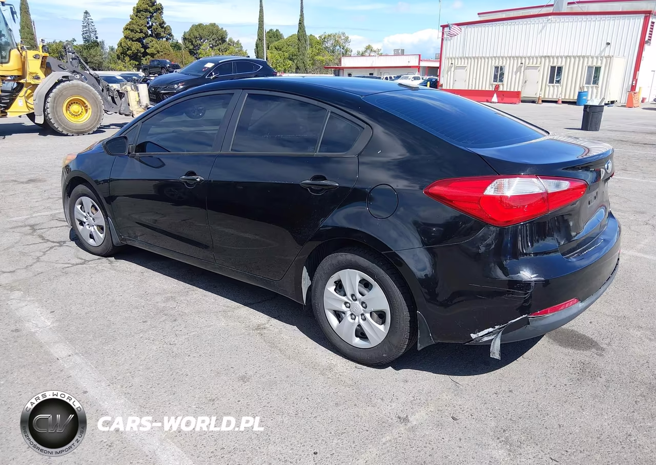 2014 Kia Forte Lx VIN:KNAFK4A66E5211161 - 3