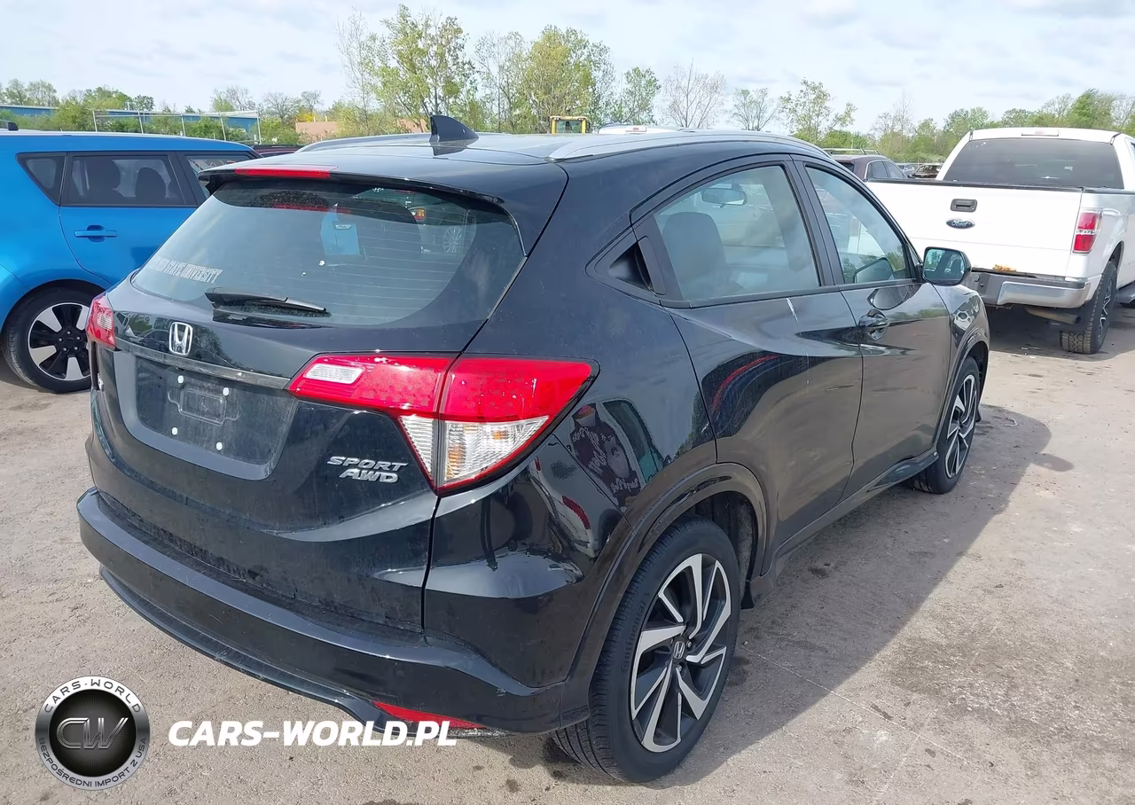 2020 Honda Hr-V Awd Sport VIN:3CZRU6H19LG700458 - 4