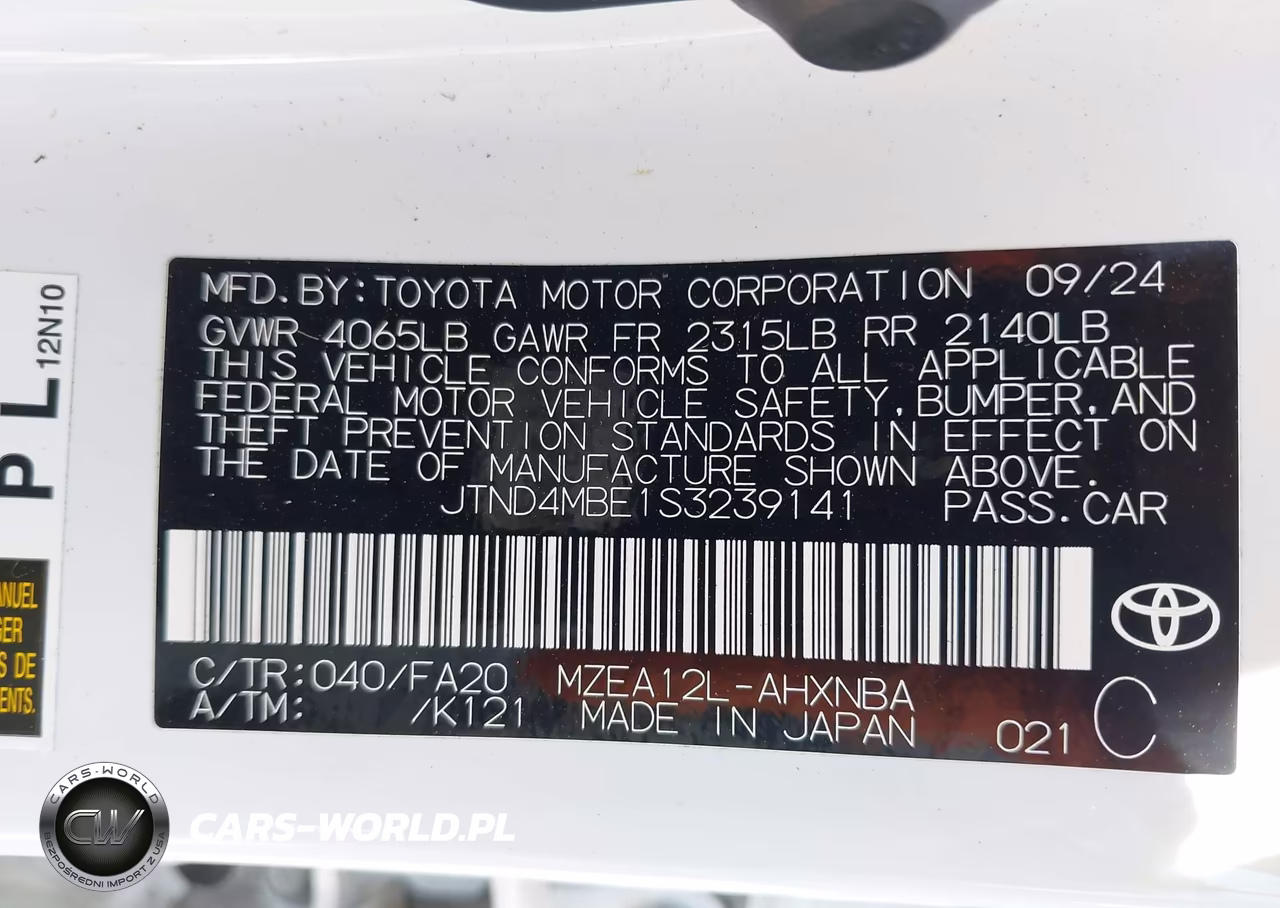 2025 Toyota Corolla Se VIN:JTND4MBE1S3239141 - 9