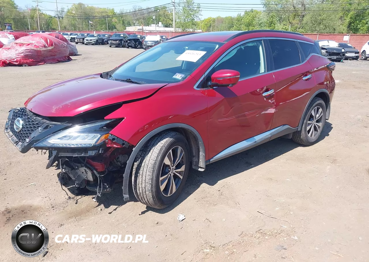 2019 Nissan Murano Sv VIN:5N1AZ2MS9KN111701 - 2