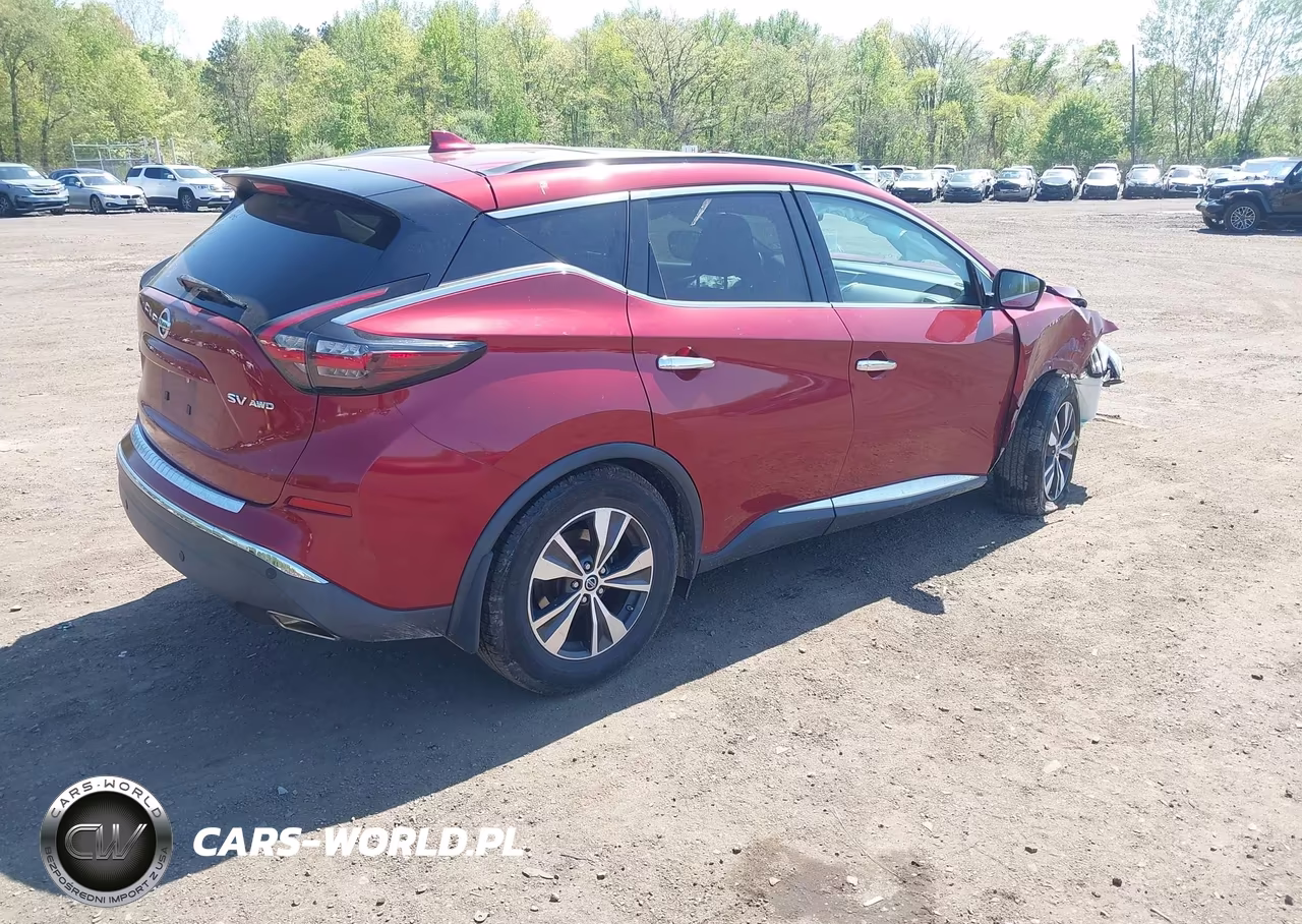 2019 Nissan Murano Sv VIN:5N1AZ2MS9KN111701 - 4