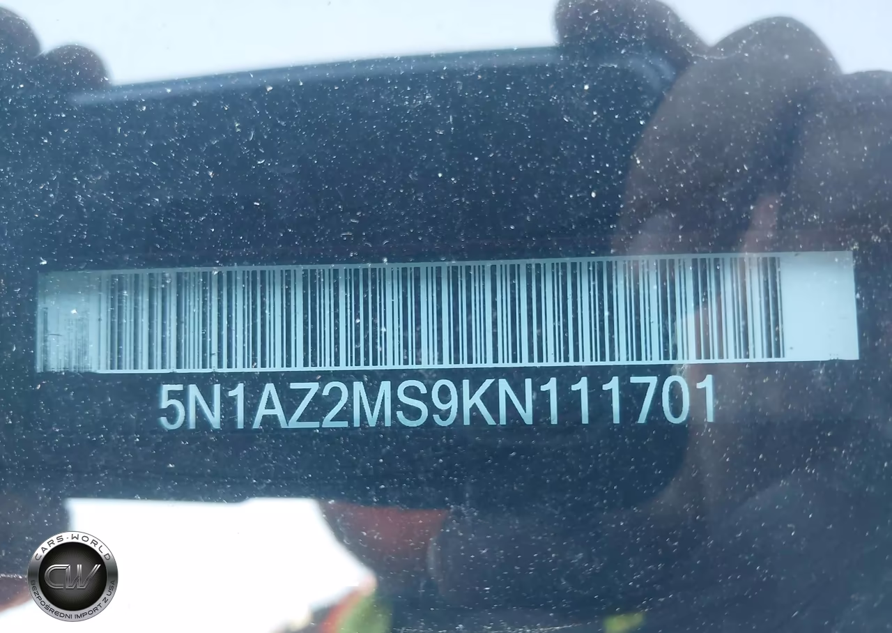 2019 Nissan Murano Sv VIN:5N1AZ2MS9KN111701 - 9
