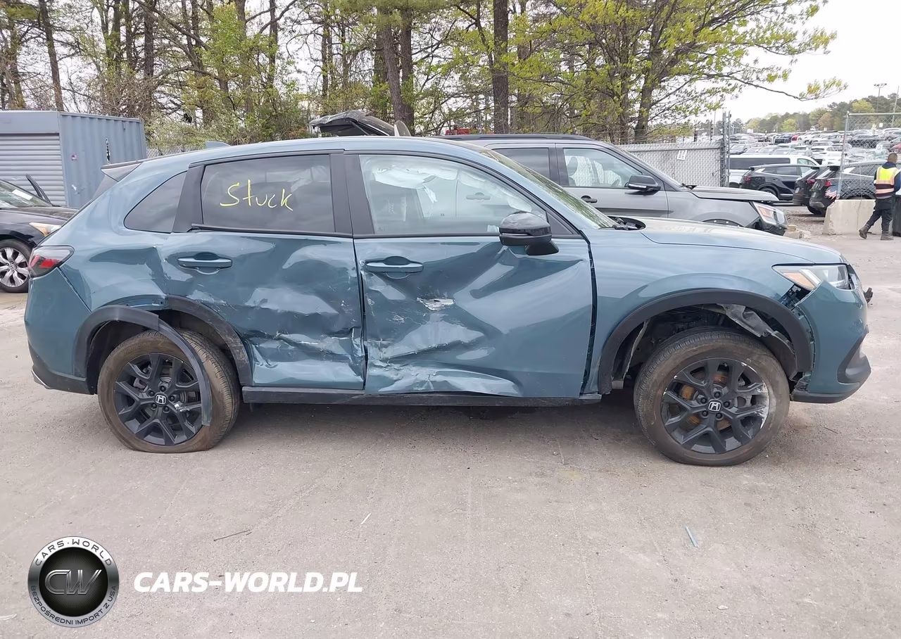 2025 Honda Hr-V Awd Sport VIN:3CZRZ2H56SM734368 - 6