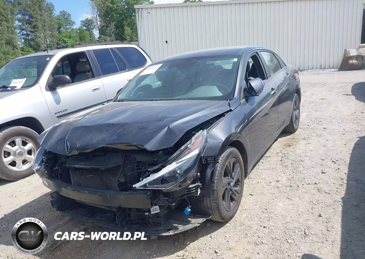 2021 Hyundai Elantra Sel VIN:5NPLM4AG9MH036797 - 2