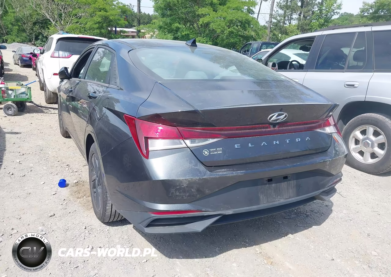 2021 Hyundai Elantra Sel VIN:5NPLM4AG9MH036797 - 3