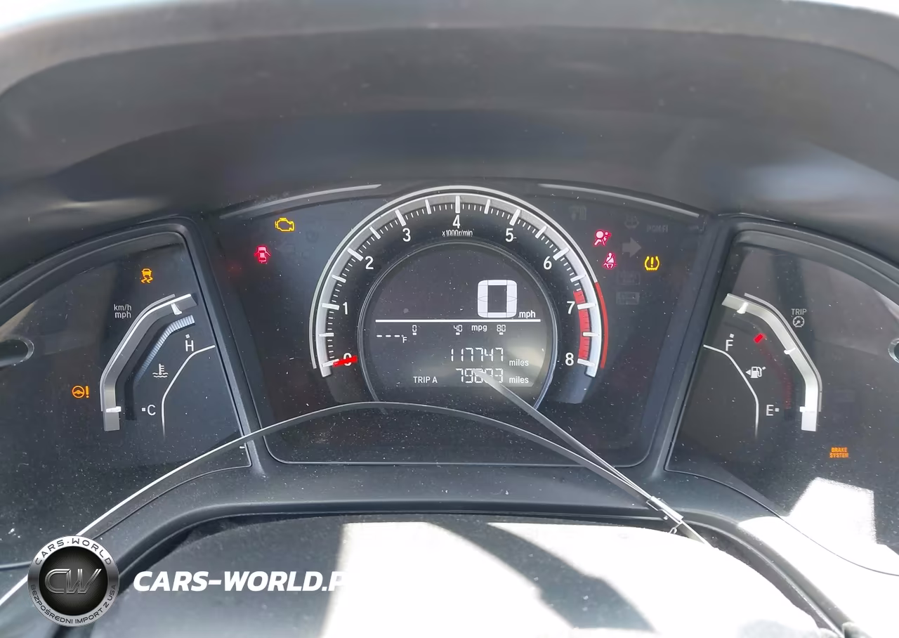 2017 Honda Civic Lx VIN:19XFC2F55HE008226 - 15