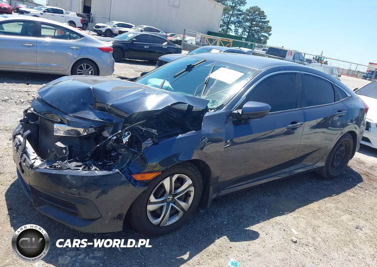 2017 Honda Civic Lx VIN:19XFC2F55HE008226 - 2