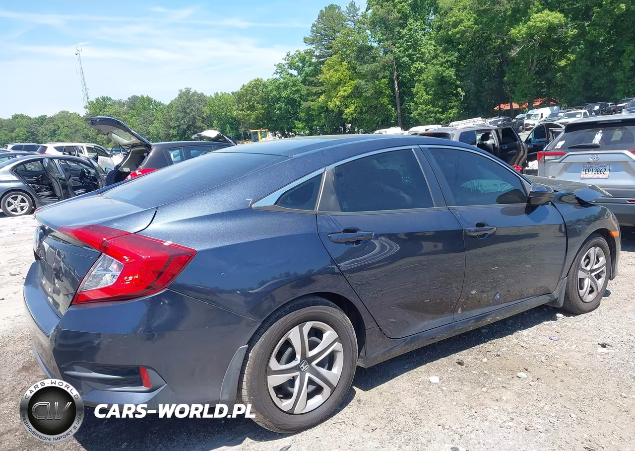 2017 Honda Civic Lx VIN:19XFC2F55HE008226 - 4