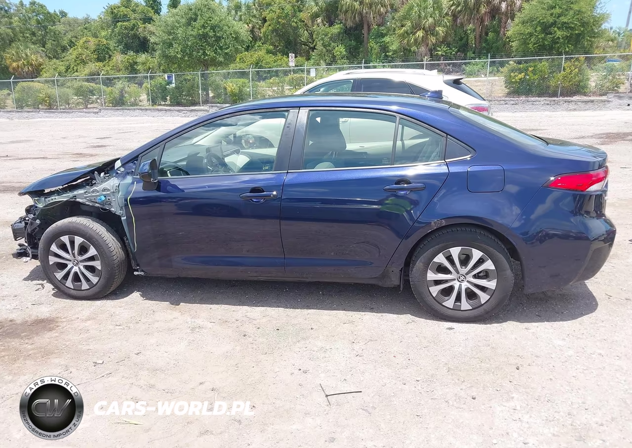 2022 Toyota Corolla Hybrid Le VIN:JTDEAMDE9NJ043687 - 14