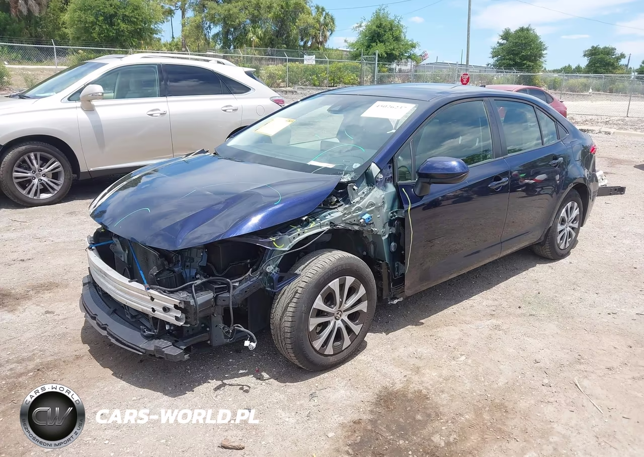 2022 Toyota Corolla Hybrid Le VIN:JTDEAMDE9NJ043687 - 2