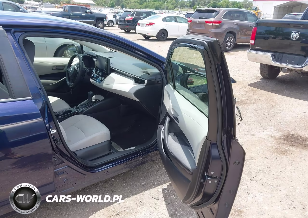 2022 Toyota Corolla Hybrid Le VIN:JTDEAMDE9NJ043687 - 5