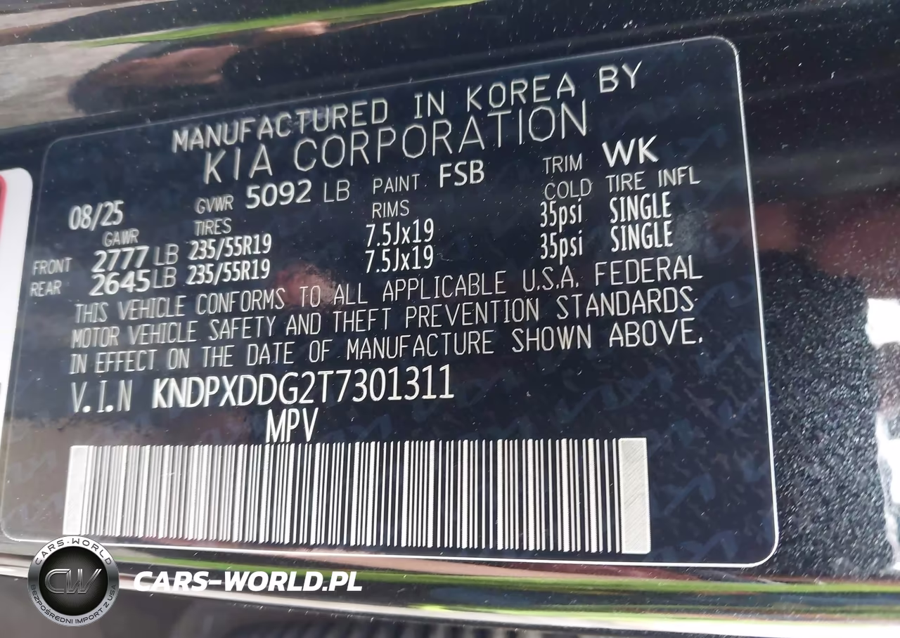 2026 Kia Sportage Hybrid Sx-Prestige VIN:KNDPXDDG2T7301311 - 9